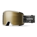 Chalk Space Invader Frame / ChromaPop Sun Black Gold Mirror & Clear Lenses