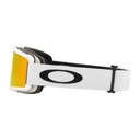 Oakley Target Line S Goggles - Unisex Matte White Frame / Fire Iridium Lens image 2